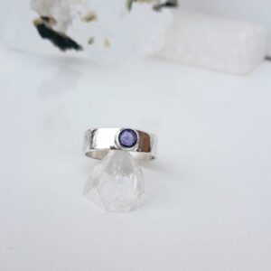 anillo tanzanita