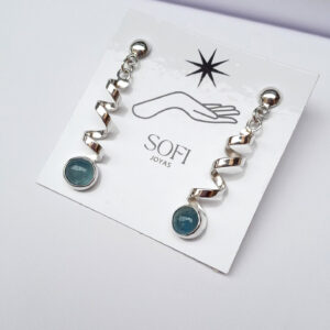 Inicio espiral agua marina